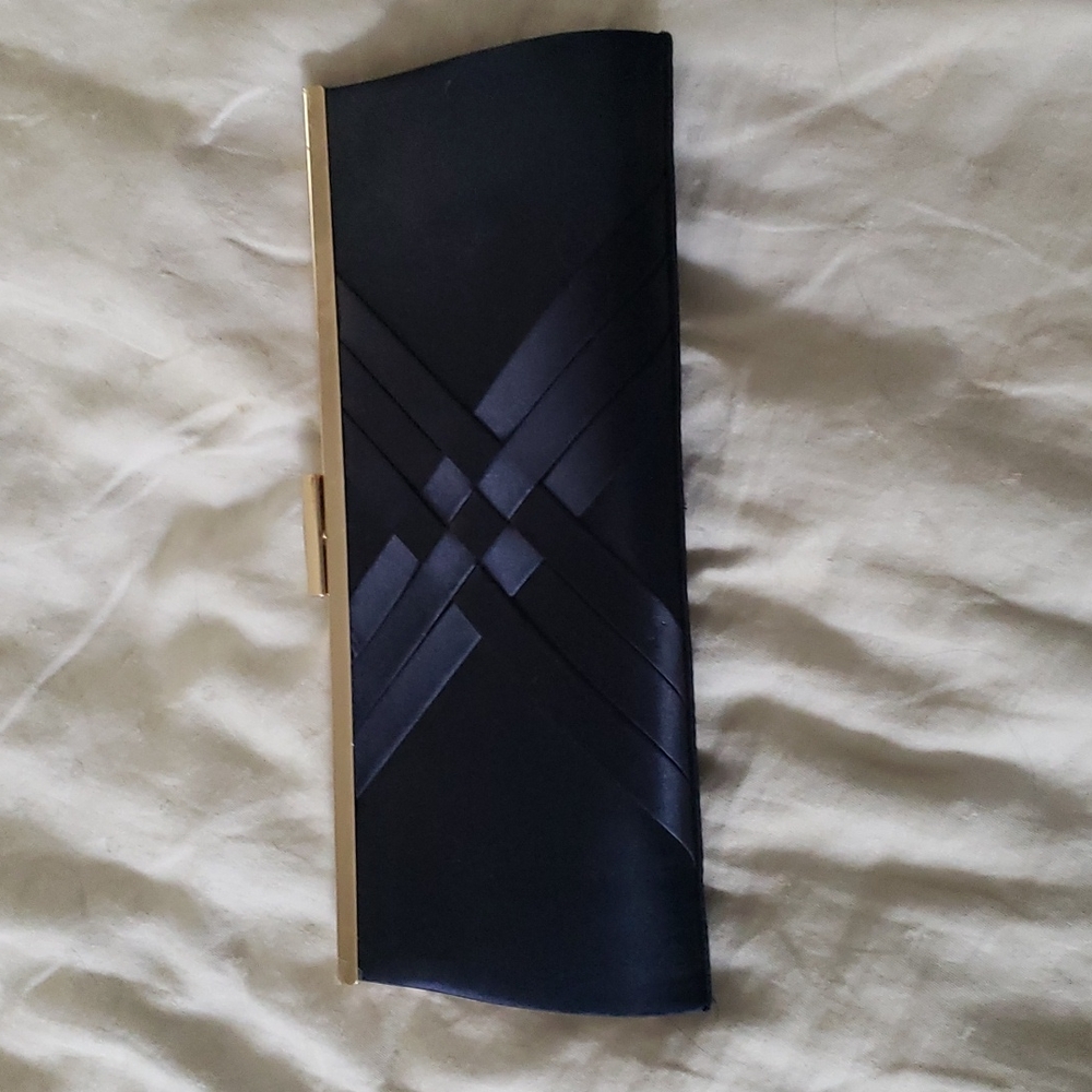 INC Navy Blue Clutch (OS)